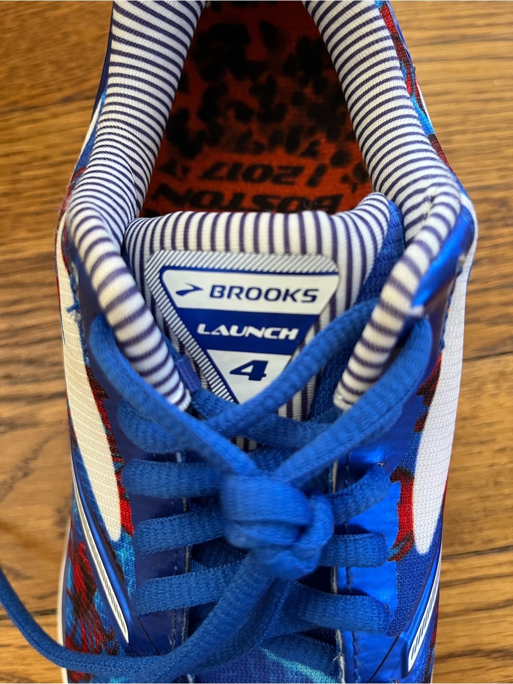 Brooks Launch 4 “Lobster Boston Edition” Running Shoes - Picture 4 of 10